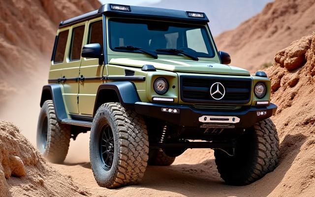 Mercedes G-Wagon mit Offroad-Umbau