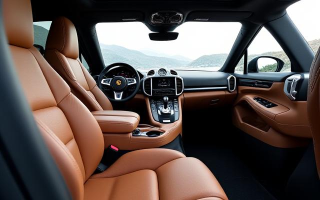 Porsche Cayenne Turbo mit Interieur-Individualisierung