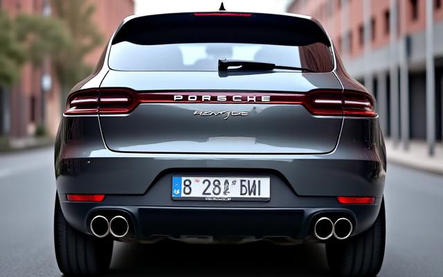 Porsche Macan GTS mit Sportabgasanlage