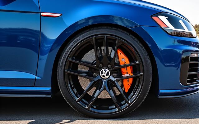 VW Golf R mit Chiptuning und Sportbremsen